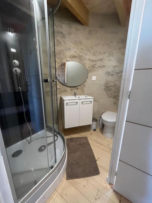 Neuvy-BouinLoue Ancien Moulin A Vent Avec Piscine Et Jacuzzi别墅 外观 照片